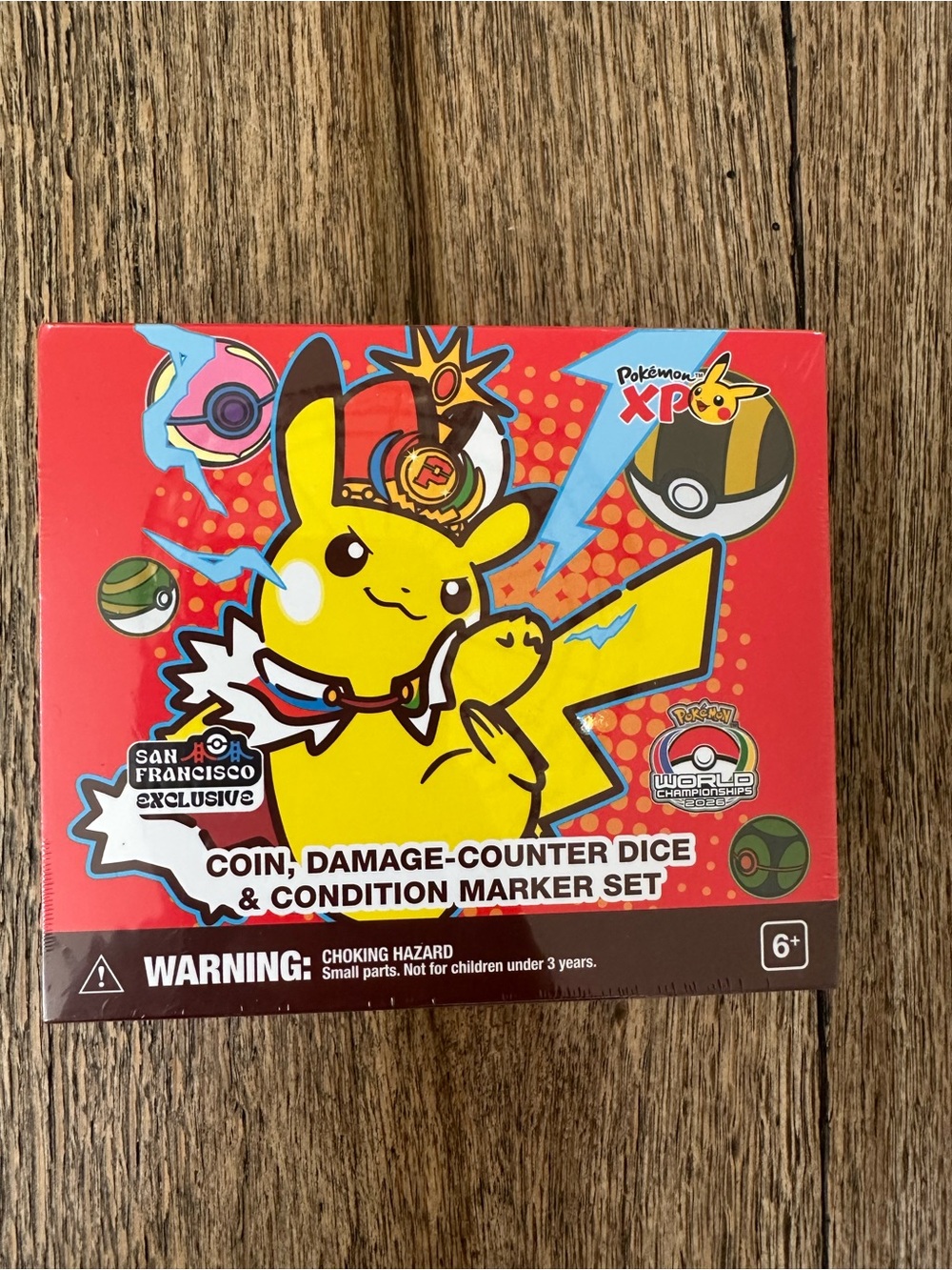 Pokémon World Championships 2026 San Francisco Exclusive Pikachu Accessories Set